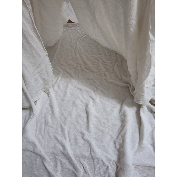 Free People We The Free Relaxed Backless Tank Top White Small A001345 - Picture 3 of 9